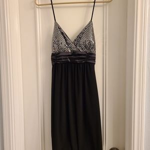 Babydoll dress, sequin